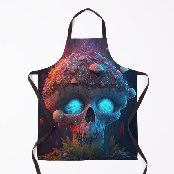 Item preview, Glowing Trippy Skull Mushroom designed and sold by SeedDesign.