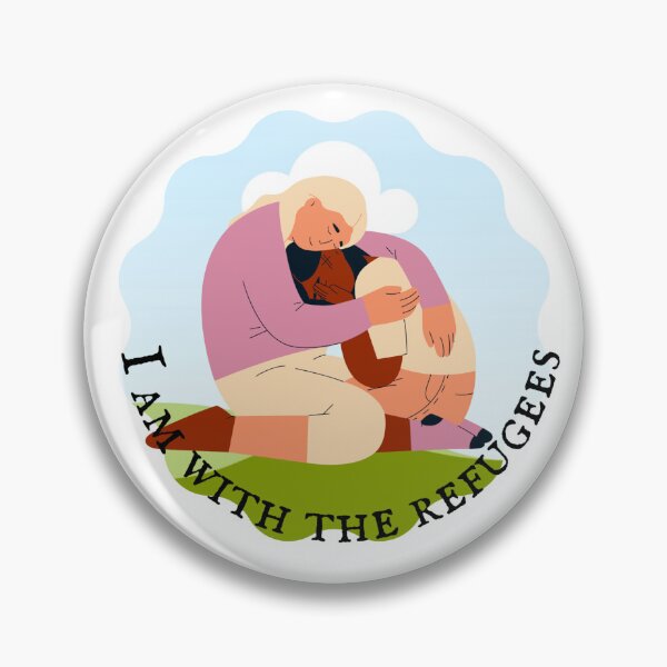 Item preview, im with refugees designed and sold by idizayilstore.