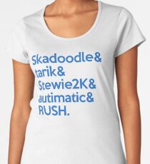 Cloud9 & t shirt 2017/18 | Blue Women's Premium T-Shirt