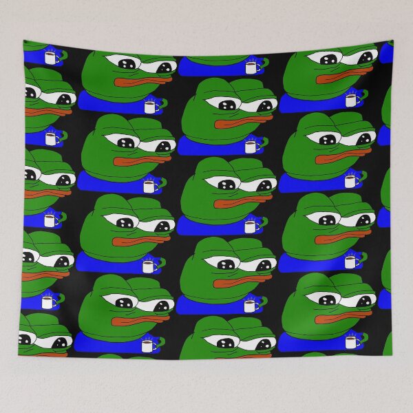 Item preview, Rare Pepe Drinking Coffee designed and sold by Slav-Art.