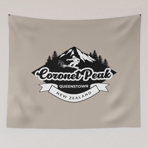 Item preview, Coronet Peak, Queenstown, New Zealand designed and sold by Kiwidom.