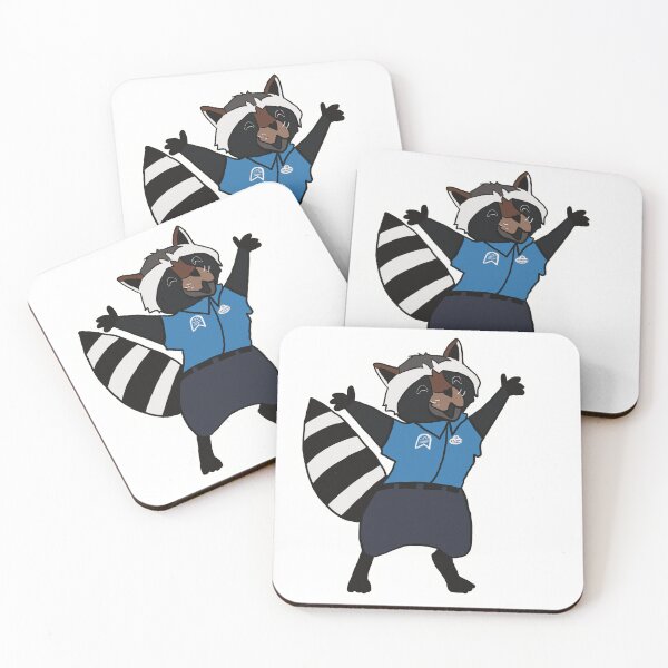 Item preview, Rammy the GET Raccoon designed and sold by Sk8rdazeArt.