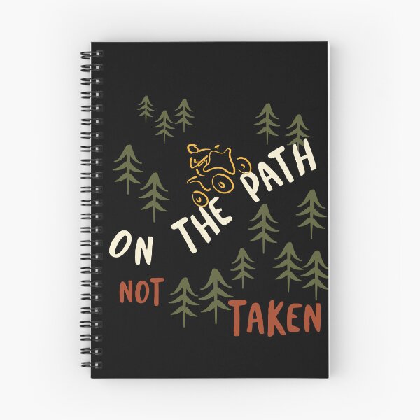 Item preview, ATV Saying On the Path Not Taken designed and sold by whyitsme.
