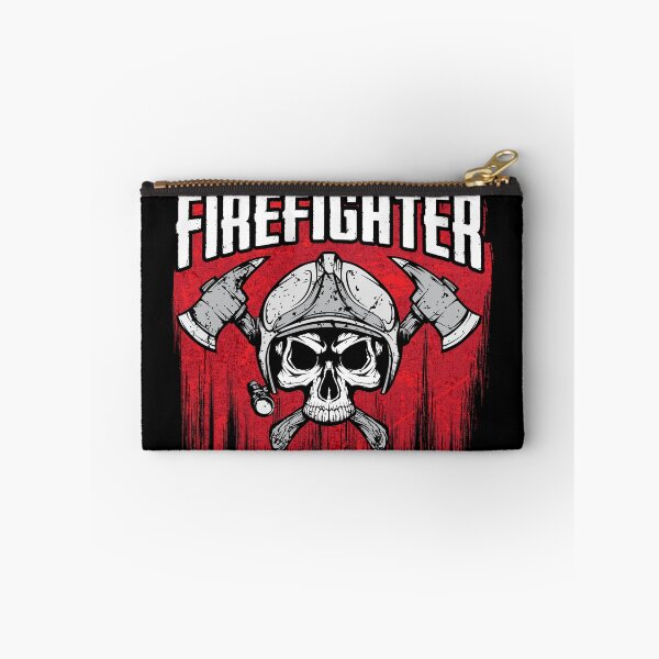 Item preview, Firefighter skull designed and sold by milgraphics.