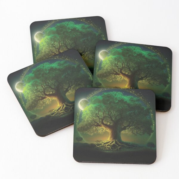 Item preview, Moonlit Tree of Life designed and sold by Plumtree81.