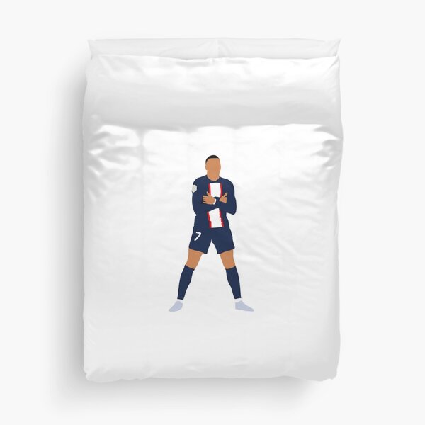 Kylian Mbappe Minimalist Housse de couette