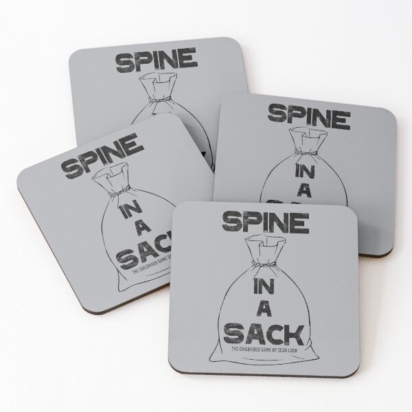 Item preview, Spine In A Sack Sean Lock - Distressed Design designed and sold by risible.
