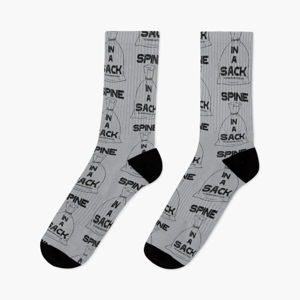 Item preview, Spine In A Sack Sean Lock - Distressed Design designed and sold by risible.