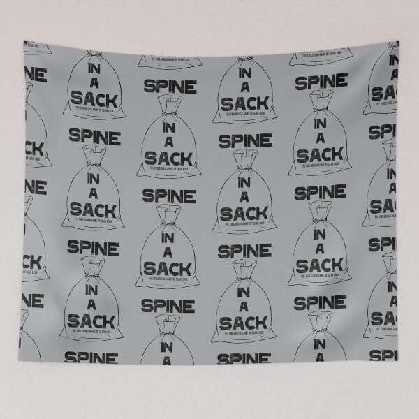 Item preview, Spine In A Sack Sean Lock - Distressed Design designed and sold by risible.