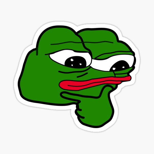Pepe thinking, Pepe the Frog
