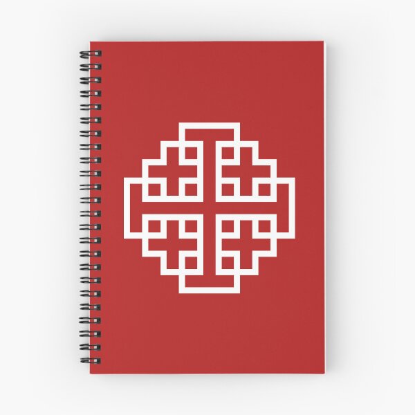 Item preview, Jerusalem Cross - White Over Red designed and sold by joshcartoonguy.
