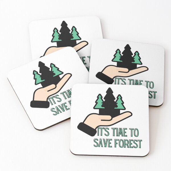Item preview, It's time to save forest designed and sold by We Grow.