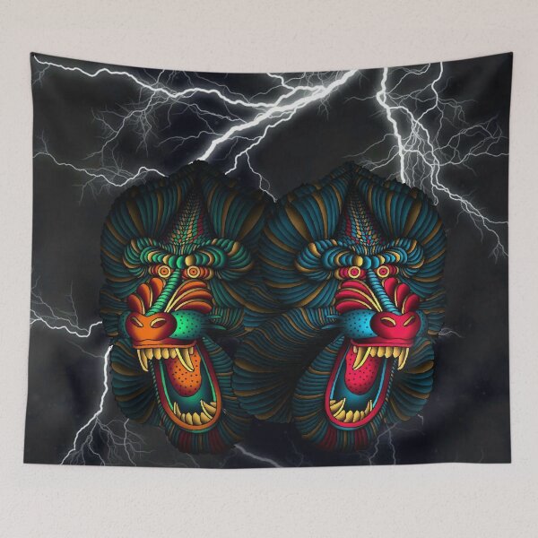 Item preview, TRIBAL MONKEY  designed and sold by johnnyssandart.