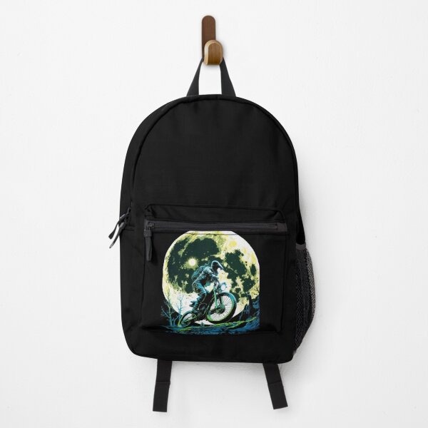 Item preview, Astronaut Riding Bicycle-Exploring The Moon designed and sold by FridPix.