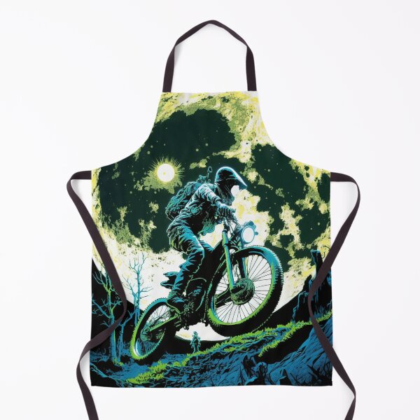 Item preview, Astronaut Riding Bicycle-Exploring The Moon designed and sold by FridPix.