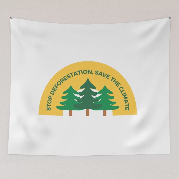 Item preview, Stop deforestation, Save the climate designed and sold by We Grow.