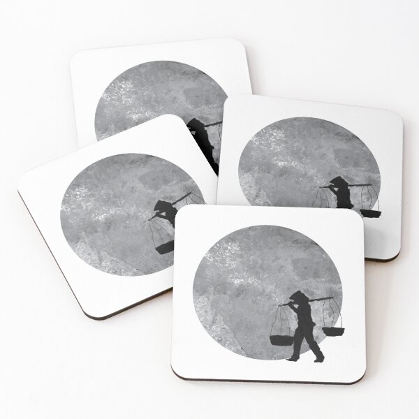 Item preview, Vietnamese Women Street Vendors under the Moonlight   designed and sold by azi4rsinghy.