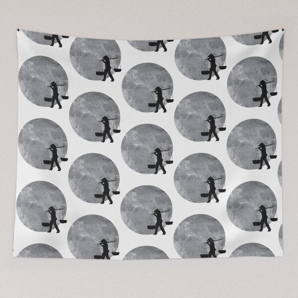 Item preview, Vietnamese Women Street Vendors under the Moonlight   designed and sold by azi4rsinghy.