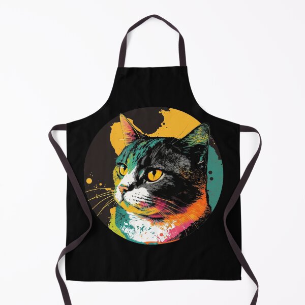Item preview, Round Up Your Style with Unique and Adorable Cat Designs - Discover the Purrfect Round Cat Art Collection! designed and sold by Cheeky Companions.