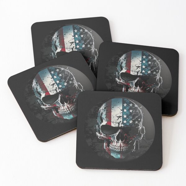 Item preview, USA Skull designed and sold by stroker88.