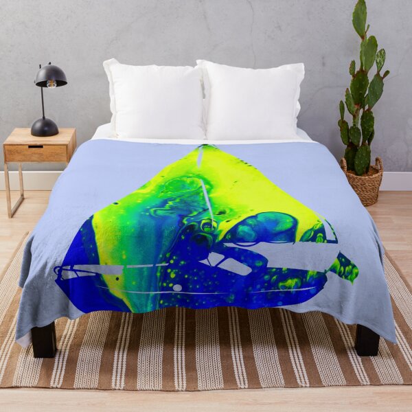 Item preview, Azure Isles Sailing - Original Fluid Acrylic Abstract Painting designed and sold by lumino-one.