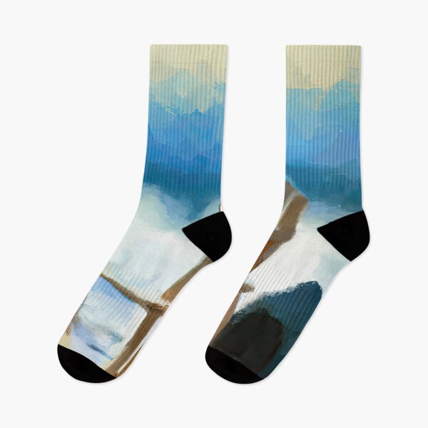 Item preview, Serene Seaside: Calm Coastal Art, AI Generated Fine Art Design - Contemporary Modern Design designed and sold by ArtPrintsAi.