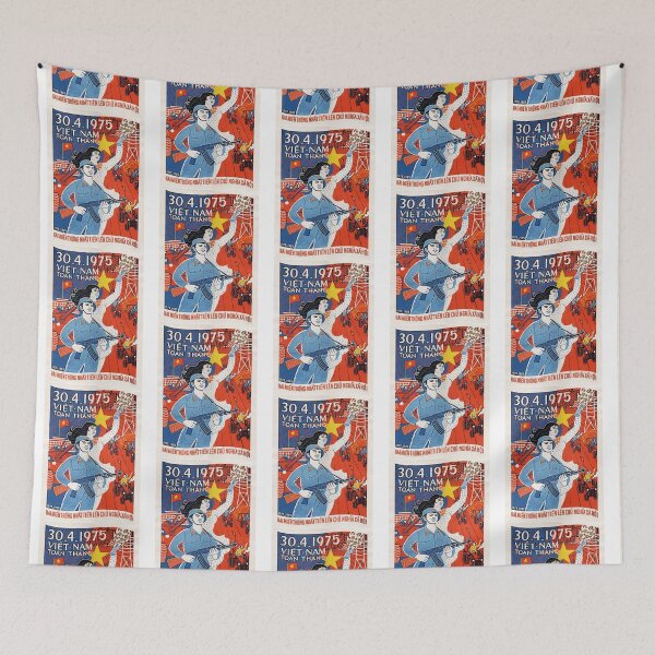 Item preview, Vintage Vietnamese Propaganda     designed and sold by azi4rsinghy.