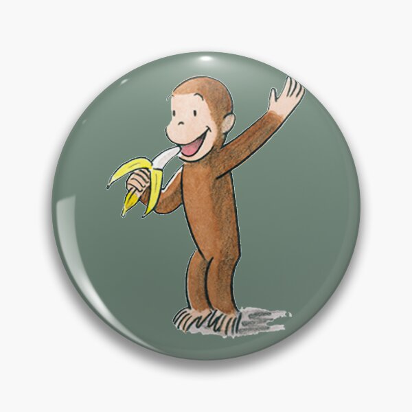 Item preview, Curious George eating a banana. designed and sold by HarleyAkhtar.