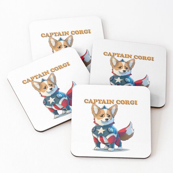 Item preview, Captain Corgi 0003 designed and sold by poly2poly.