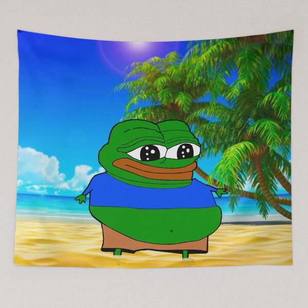 Item preview, Fat Rare Pepe Apu Apustaja designed and sold by Slav-Art.