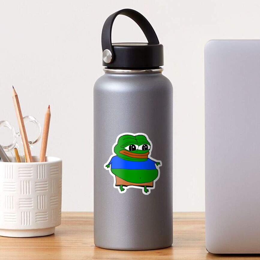 Fat Rare Pepe Apu Apustaja Sticker For Sale By Slav Art Redbubble