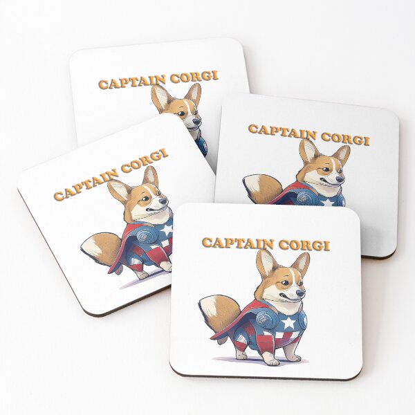 Item preview, Captain Corgi 0004 designed and sold by poly2poly.