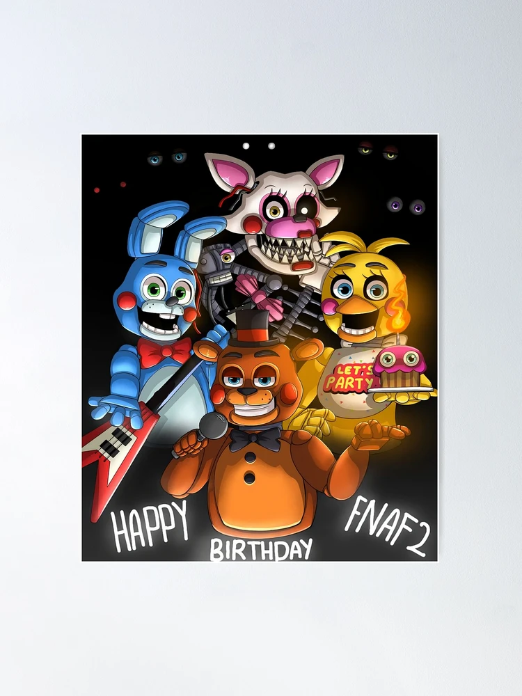 Affiche Décorative Five Nights At Freddy's - Peinture Sur Toile 40x60 Cm - Décoration Murale Salon Chambre - 9