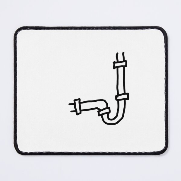 Item preview, P-Trap/U-bend PVC Pipe designed and sold by Very Normal Things.