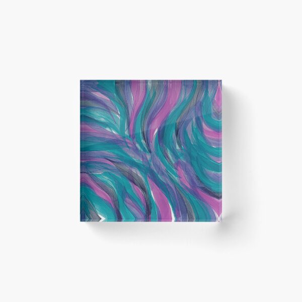 Item preview, Fuchsia Teal Splash Zone designed and sold by Alexandria Levin.