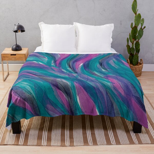 Item preview, Fuchsia Teal Splash Zone designed and sold by Alexandria Levin.