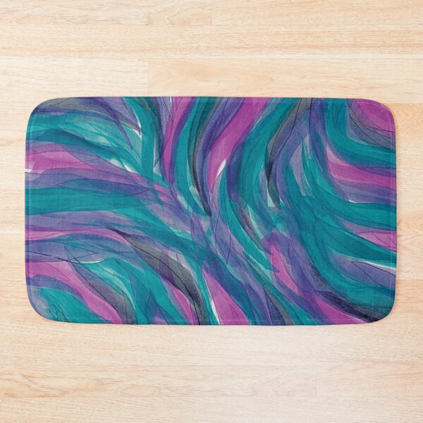 Item preview, Fuchsia Teal Splash Zone designed and sold by Alexandria Levin.