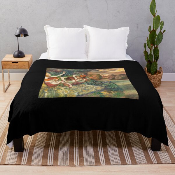 Item preview, Four Dancers by Edgar Degas designed and sold by VintageArtByIda.