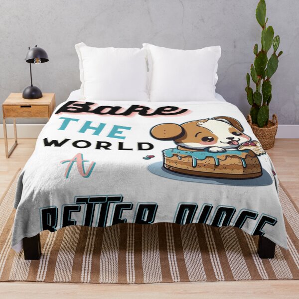 Item preview, Bake the World a Better Place Korgi Puppy Dog designed and sold by wildcrazylove.