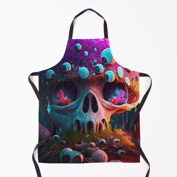 Item preview, Glowing Trippy Skull Mushroom designed and sold by SeedDesign.