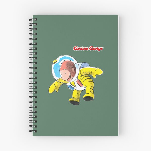 Item preview, Curious George Happy Astronaut  designed and sold by HarleyAkhtar.