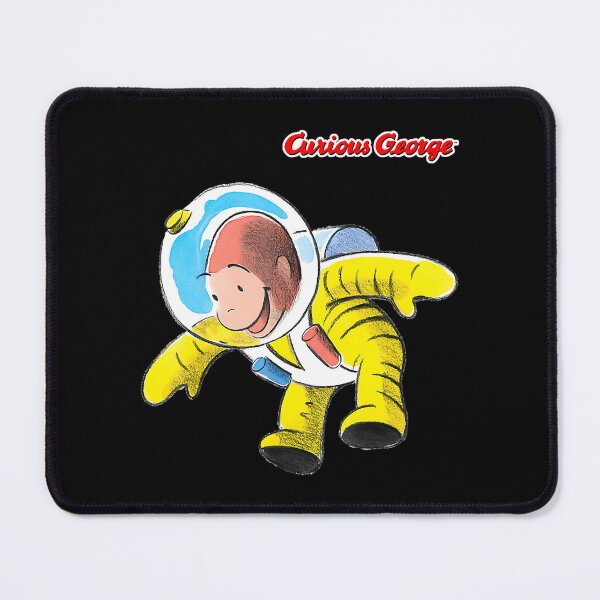 Item preview, Curious George Happy Astronaut designed and sold by HarleyAkhtar.
