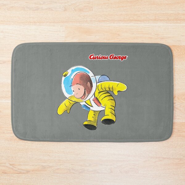 Item preview, Curious George Happy Astronaut  designed and sold by HarleyAkhtar.