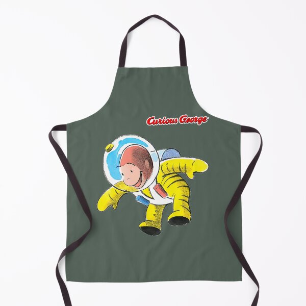 Item preview, Curious George Happy Astronaut designed and sold by HarleyAkhtar.