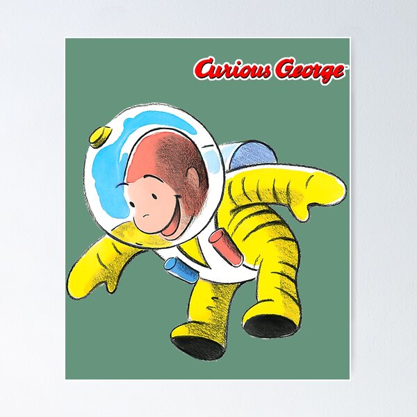 Manta de felpa Carácter del mono astronauta de dibujos animados en un traje  espacial 