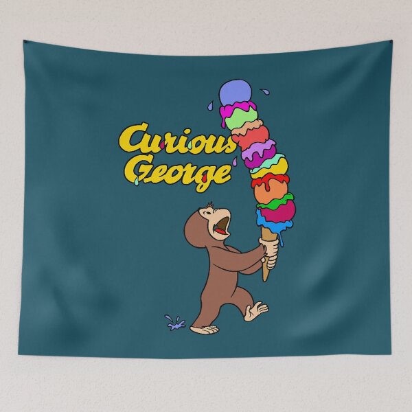 Item preview, Curious George Has An Ice Cream Treat   designed and sold by HarleyAkhtar.