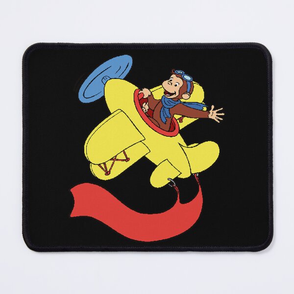 Item preview, Curious george in an airplan  designed and sold by HarleyAkhtar.