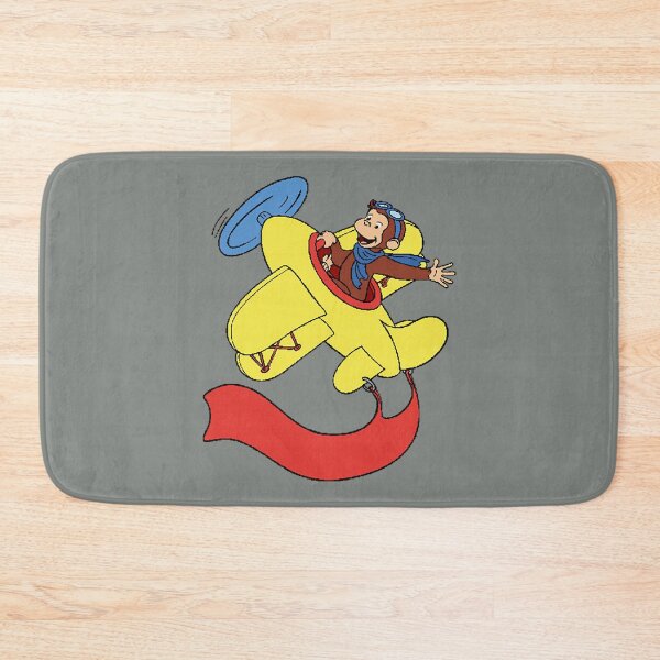 Item preview, Curious george in an airplan  designed and sold by HarleyAkhtar.
