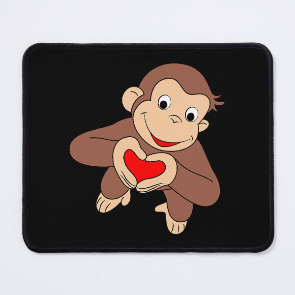 Item preview, Curious George Is All Heart  designed and sold by HarleyAkhtar.