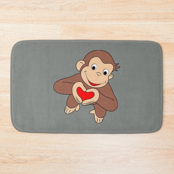 Item preview, Curious George Is All Heart  designed and sold by HarleyAkhtar.